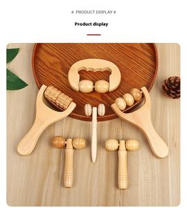 Meilleur vendeur en <span class=keywords><strong>cuir</strong></span> en bois fronde dent Portable ménage dragage méridien masseur pour outil de Massage du corps - Product Image 5