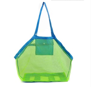 Polyester Mesh Swim <b>Bag</b> <b>Foldable</b> Extra Large Waterproof Grocery Tote Bulk Supply - Product Image 1