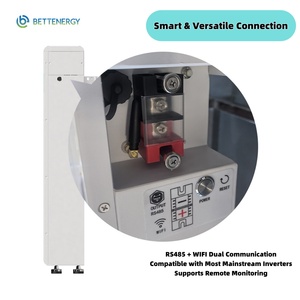 Hybrid Solar 48V <b>Battery</b> 51.2V 10KW 16KW Wall Mounted Home Energy Storage System Household Solar <b>Backup</b> Power - Product Image 2