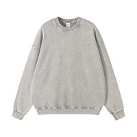 Sudadera con Capucha de Invierno Vintage, 100% Algodón, 420 g/m², Lavado Ácido, de Alta Calidad, con Logotipo Estampado, Unisex