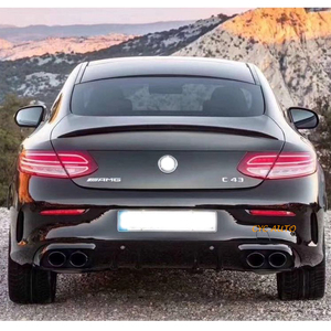 Difusor Trasero W205S C43 AMG Coupé para <span class=keywords><strong>Mercedes</strong></span> <span class=keywords><strong>Benz</strong></span> <span class=keywords><strong>Clase</strong></span> <span class=keywords><strong>C</strong></span> W205 Difusor 2015 <span class=keywords><strong>2016</strong></span> 2018 - Product Image 4