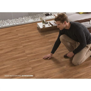 Crema Wood Effect Porcelain <b>Tiles</b> 600x1200mm Natural Texture Non Slip Large Format Floor Wall - Product Image 6