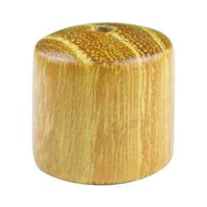 Perles en bois de santal doré, rondes, 6mm, 8mm, 15mm, grain de bois poli, pour bracelets et colliers DIY - Product Image 4