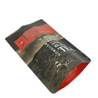 Sachets personnalisés en aluminium pour poudre de thé, emballage alimentaire écologique, pochettes à fermeture éclair pour thé matcha, sachets stand-up pour feuilles de thé