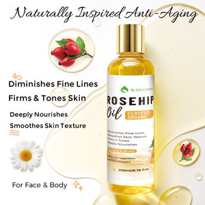 Aceite <span class=keywords><strong>de</strong></span> Semillas <span class=keywords><strong>de</strong></span> <span class=keywords><strong>Rosa</strong></span> <span class=keywords><strong>Mosqueta</strong></span> 100% Puro Prensado en Frío, Humectante Herbal para Cuerpo y Cabello - <span class=keywords><strong>Beneficios</strong></span> Iluminadores, Reafirmantes y con Brillo - Product Image 1