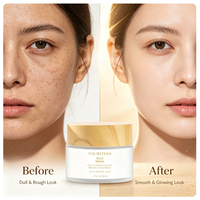Masque Facial Végétalien Herbal OEM ODE au Thé Vert et Fermentation de Riz pour Nettoyage en Profondeur, Contrôle du Sébum, Élimination de l'Acné et Éclaircissement