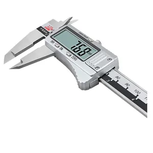 Electronic digital caliper stainless steel vernier caliper 0-150mm 300mm high-precision industrial measuring tool Quality assura