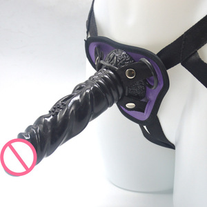 FAAK Tali Anjing Serigala 19Cm dengan Sabuk, untuk Pria Wanita Celana Penis dengan Sabuk Mainan Seks Tali Pada Dildo untuk Wanita - Product Image 2