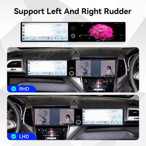 Autoradio MOOKAKA double écran 12,3 pouces pour Ssang Yong <span class=keywords><strong>Tivoli</strong></span> Noir mat 2015-2019 CarPlay sans fil Écran tactile Lecteur vidéo 4G Android - Product Image 6