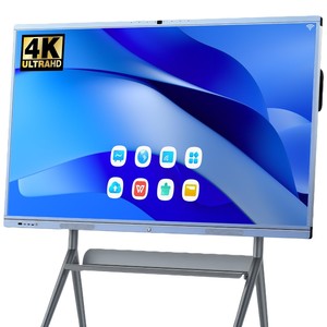 Gemdragon OEM 65 75 86 100 inch tương tác màn hình phẳng đa màn hình cảm ứng kỹ thuật số bảng trắng bảng thông minh cho giáo dục - Product Image 1