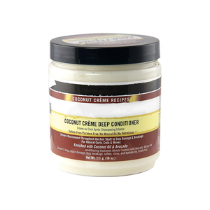 Crema Reparadora Capilar Orgánica a Base de Hierbas, Hidratante, Desenredante, con Coco, para Rizos, Nutritiva, Acondicionador Profundo para Todo Tipo de Cabello - Product Image 1