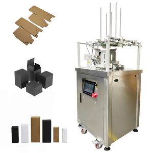 High Speed Glue-less Automatic <b>Box</b> Erecting Machine Cosmetic Paper Carton <b>Folder</b> - Product Image 4