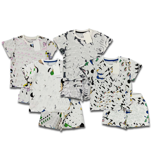 Hot Bán New Trẻ Em Quần Áo Bộ Nhân Vật In Ấn Cho Trẻ Em 2 Pcs Bộ Bông Mùa Hè Cô Gái Quần Áo Bộ - Product Image 5