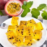 Gummy snoep bulk, kubusvormig, zacht gummy snoep, fruitgelei vierkantjes, snoepgoed, mango, osmanthus, amber kristalsnoep, OEM