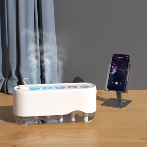 Xách tay tạo độ ẩm 7 màu LED ánh sáng ban đêm USB siêu âm Mist Air tạo độ ẩm cho văn phòng nhà - Product Image 4