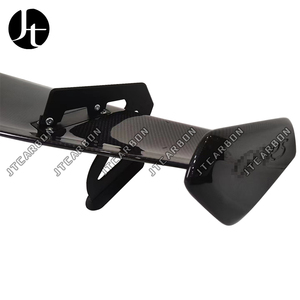 Spoilers de lèvre de coffre d'aile arrière de voiture en Fiber de carbone pour Porsche Cayman Boxster 981 <span class=keywords><strong>718</strong></span> 987 GT4RS 2013 2014 2015 2016 2017 <span class=keywords><strong>2018</strong></span> + - Product Image 3