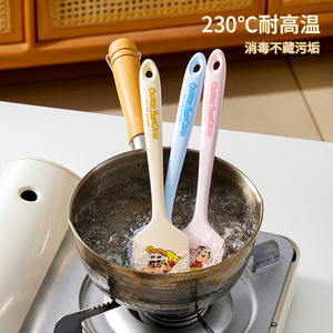 Crayon Shin-chan Silicone Spatula Food Grade Heat Resistant Baking Mixing Tool Home Kitchen Use - Product Image 1