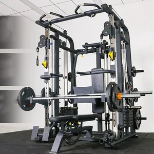 Professional Multifunction Smith Machine Commercial Grade Gym Smith Machine