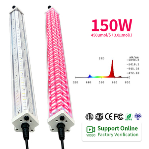 Lampe de culture LED ANDY <span class=keywords><strong>3</strong></span> Umol/<span class=keywords><strong>J</strong></span> IP65 150W avec spectre rouge profond pour la croissance et la floraison des plantes sous canopée - Product Image 6