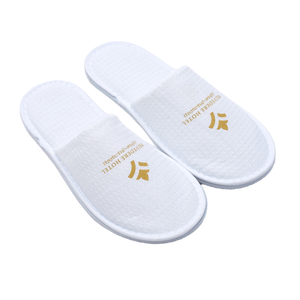 รองเท้าแตะผ้าลินินหนา กันลื่น พกพาสะดวก สำหรับโรงแรม ใช้แล้วทิ้ง เหมาะสำหรับห้องพักในร่มและห้องน้ำ - Product Image 4