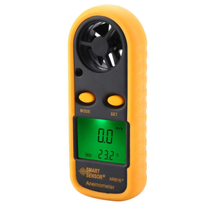 SMART SENSOR AR816+ Handgehaltenes ABS-<span class=keywords><strong>Anemometer</strong></span> Elektronisches Digitales 0~30m/s Windgeschwindigkeitsmessgerät -10~45 - Product Image 3