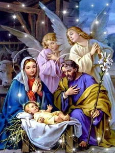 Oem/ODM 5D sơn kim cương Bộ dụng cụ kim cương bán buôn DIY Rhinestone thêu Cross Stitch Mosaic cho trang trí nội thất Jesus - Product Image 4