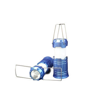 Linterna Azul Recargable para Camping, Herramienta de Supervivencia 3 en 1, Linterna de Plástico Portátil para Exteriores - Product Image 3