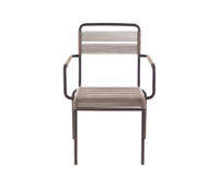 Nouveau design de meubles de patio ensemble de chaises de table basse/chaise de salle à manger de jardin avec ensemble de table rectangulaire ronde