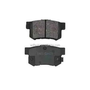 Plaquettes de frein semi-métalliques à haute performance de freinage 43022-TR0-A00 pour Honda Suzuki Acura