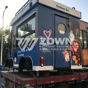 2026 Food Truck Fully Equipped Transparent Mobile Kitchen Catering <b>Trailer</b> - Product Image 6