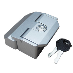 Alloy Door Latch Lock Square Head Zinc Alloy Industrial Durable Cabinet Equipment Lock For Home Improvement Hardware - Product Image 1