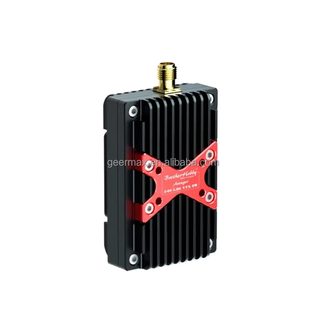 Avenger 3-6S 5.8G VTX 8W UAV Parts 48CH PIT 0.6W 1.6W 5W 8W Adjustable Video Transmitter IRC Drone Brother Hobby