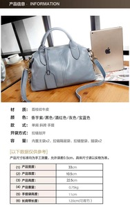 กระเป๋าสะพายข้างคุณภาพสูงใหม่สำหรับผู้หญิง กระเป๋าถือหนังแท้นุ่ม กระเป๋าผู้หญิง ดีไซน์เนอร์ กระเป๋าสะพายไหล่ผู้หญิง - Product Image 4