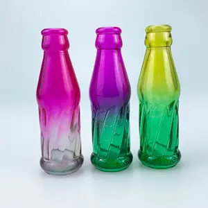 Garrafas de água de vidro coloridas para fumantes, acessórios para bebedouro, garrafa de água para fumantes