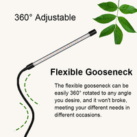 Goosencek – lampe de sol LED Flexible à variateur, 7W, pour salon, Spa, Nail