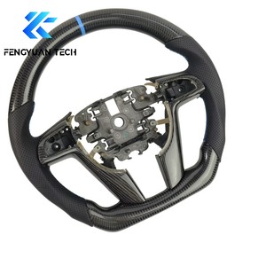 Volante in Fibra di Carbonio Forgiata Personalizzato con LED per <span class=keywords><strong>Pontiac</strong></span> G8 G6 Gt <span class=keywords><strong>Gto</strong></span> Gxp Grand Prix Firebird Parts Trans Am Ws6 2008 2009 - Product Image 4
