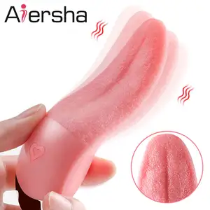 Volwassen Nieuwe Vrouwen Pussy Clitoris Vibrator Echte Rode Tong Likken Seksspeeltje G Spot Tong Lik Vibrator