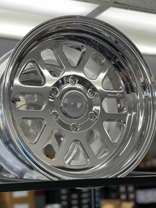 Rines VORGIN Personalizados 15*10 17*9.5/10 6 Tornillos 6*139.7 Spike Performance Bogarts D10 para Chevy/Gmc 6*5.5 Beadlock y Non Beadlock Delanteros - Product Image 3