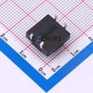 TC-1812DR-6.5H-250 Tactile Switch Through hole Component (THT),12x12mm Switch Through Hole 12mm 12mm 6.5mm - Product Image 2