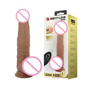 Rotation de poussée télécommande gode vibrateur réaliste pénis <span class=keywords><strong>Gay</strong></span> ventouse masturbateur Couple grosse <span class=keywords><strong>bite</strong></span> pour femmes jouets sexuels - Product Image 1