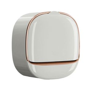 Support mural moderne en plastique de haute qualité, écologique, pour savon de toilette avec drain, sans perçage, portable pour salle de bain - Product Image 1