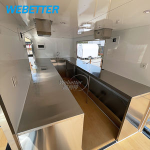 वेबेटर कमर्शियल मोबाइल जूस बार फूड ट्रेलर फूड कारवां डबल डेकर फूड ट्रक पूरी तरह से सुसज्जित रेस्तरां - Product Image 6