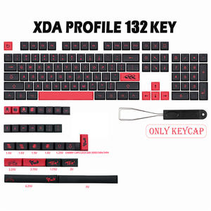 คีย์แคป <span class=keywords><strong>MIZU</strong></span> 132 คีย์ แบบ XDA สำหรับคีย์บอร์ดกลไก DZ60/RK61/64/gk61/68/75/84/980/104 คีย์แคป GMK คีย์สเปซบาร์แบบแยก 7u - Product Image 3