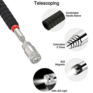 Herramientas Magnéticas Extensibles para Recoger Objetos, Imán Telescópico, Pinza Magnética, Varilla Extensible - Product Image 5