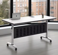 Salle de réunion commerciale moderne table de formation pliable pour étudiants table de travail table de bureau de formation modulaire