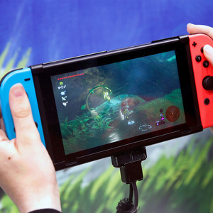 Console de jeu portable Switch originale avec manettes bleues et rouges néon, 32 Go, écran 6,2 pouces, Tegra X1 003 - Product Image 5