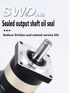 Reduktor Planetari Presisi dengan Poros Padat Keluaran Helikal PFX60 untuk Motor Servo 400w dan Motor Stepper Rasio Kecepatan 3-100 - Product Image 3