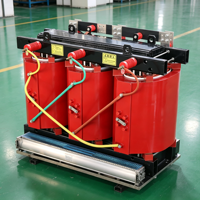 Hengdiantong SCB12-1600/10 Dökme Reçineli Kuru Tip Trafo 10kV 220V Tamamen Alüminyum Epoksi Üç Fazlı Düşük Gürültülü OEM ODM İç Mekan CE
