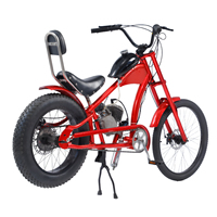 Moto à moteur à essence à 2 temps, moto à essence, moto chopper