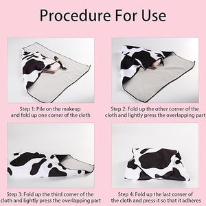 Sac de maquillage portable auto-adhésif en tissu magique, enveloppe de protection multi-usages pour appareils électroniques, objectifs d'appareil photo, ordinateurs portables, cadeaux d'affaires - Product Image 2